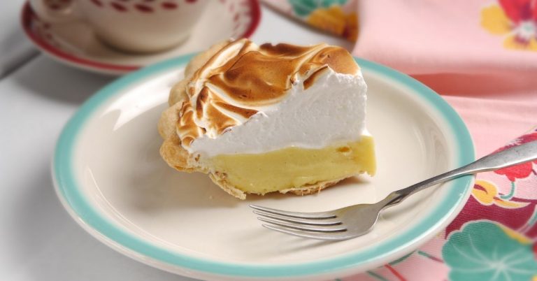 Lemon Meringue Pie hot or cold