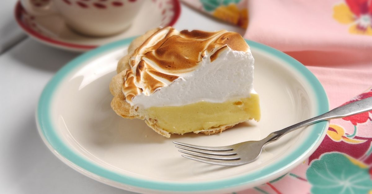 Lemon Meringue Pie hot or cold