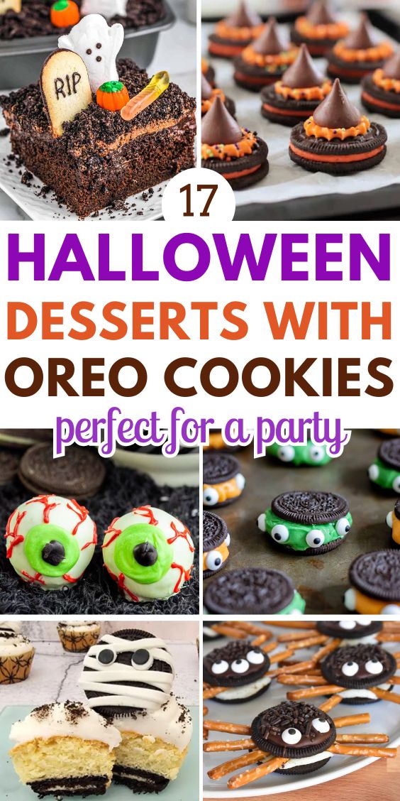 halloween desserts with oreos