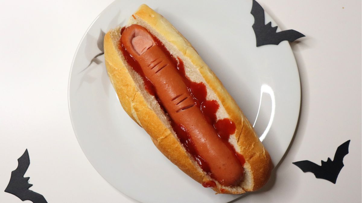 halloween hot dog
