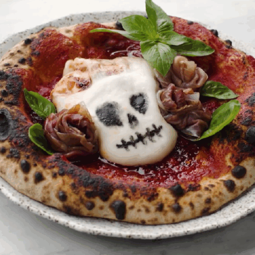 halloween pizza