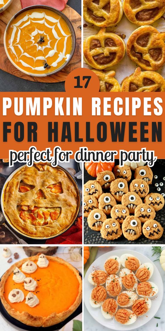 halloween pumpkin recipes