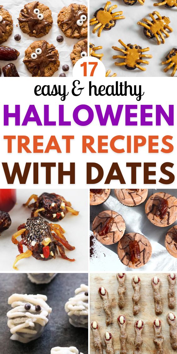 halloween recipes with dates 1