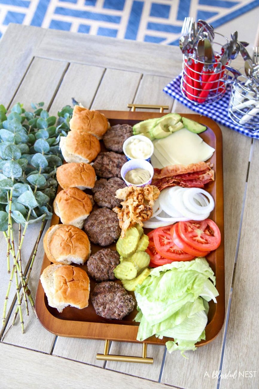 hamburger charcuterie board 32