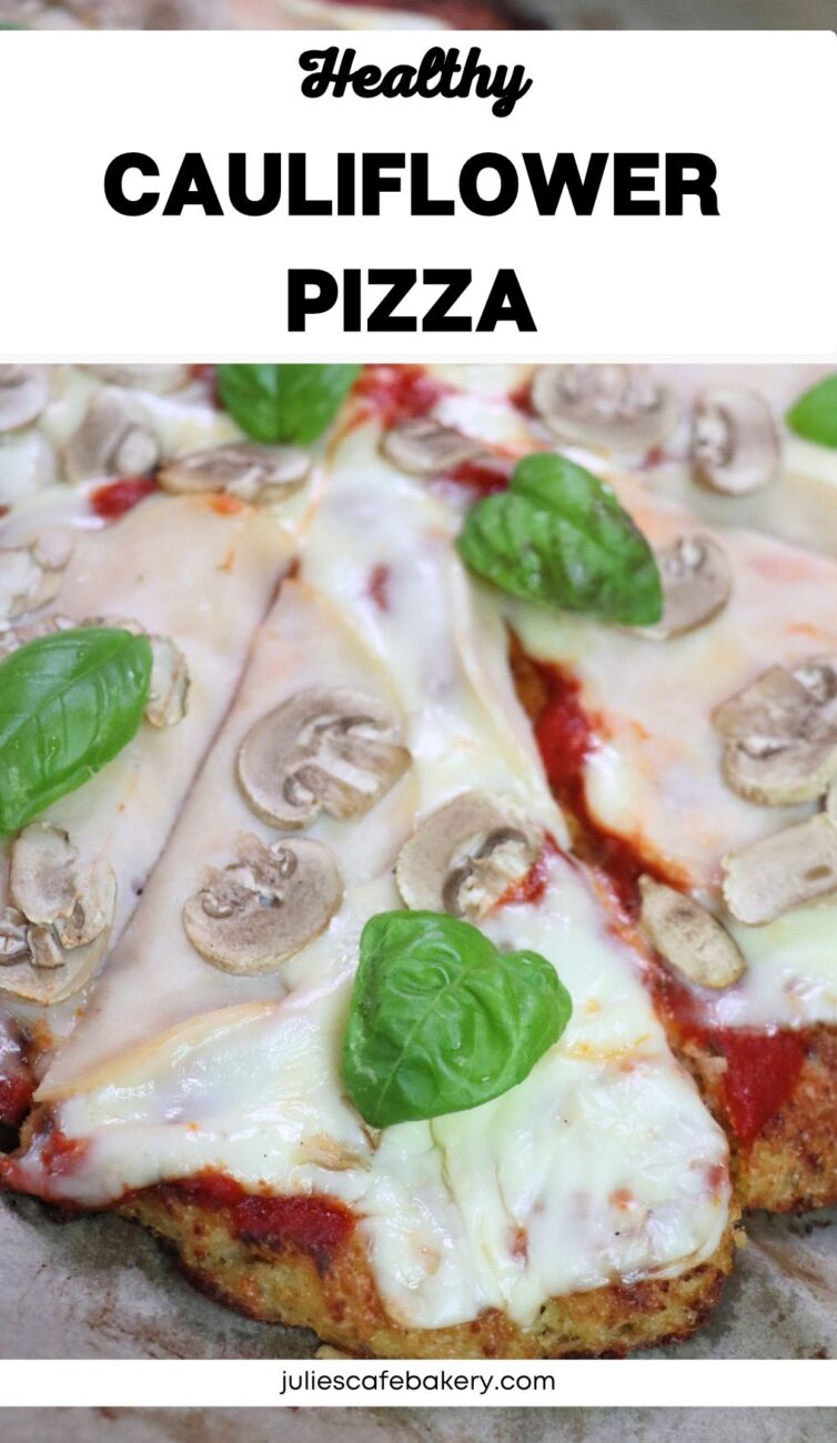 healthy cauliflower pizza