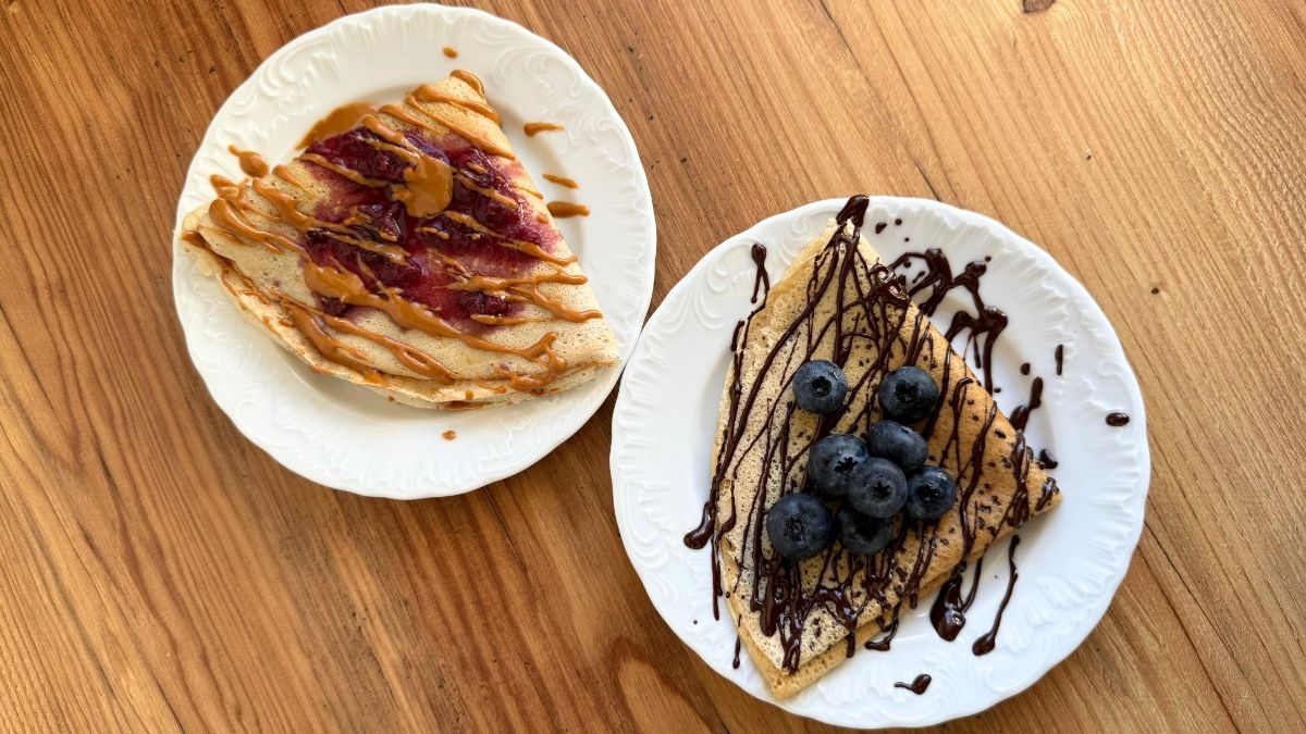 healthy crepes without sugar and flour