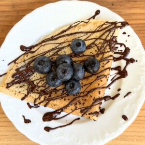 healthy oat flour crepes recipe