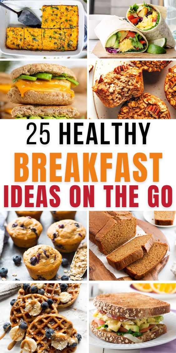 healthy on the go breakfast ideas