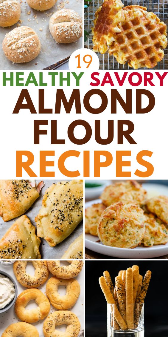 healthy savory Recipes using almond flour