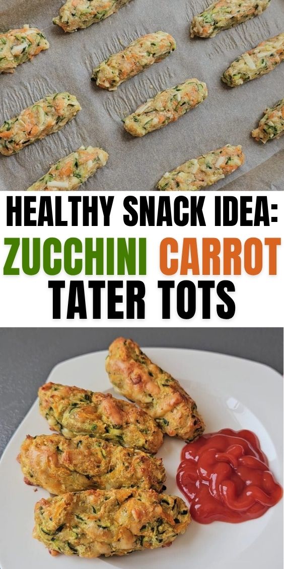 healthy toddler zucchini carrot tots
