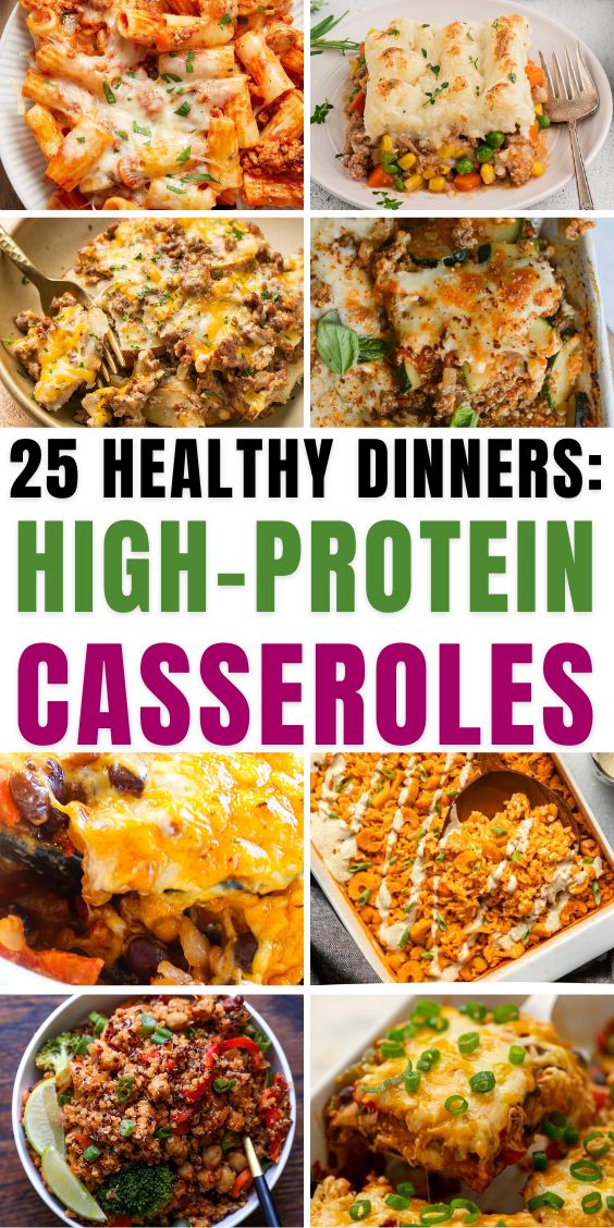 high protein casserole dinner