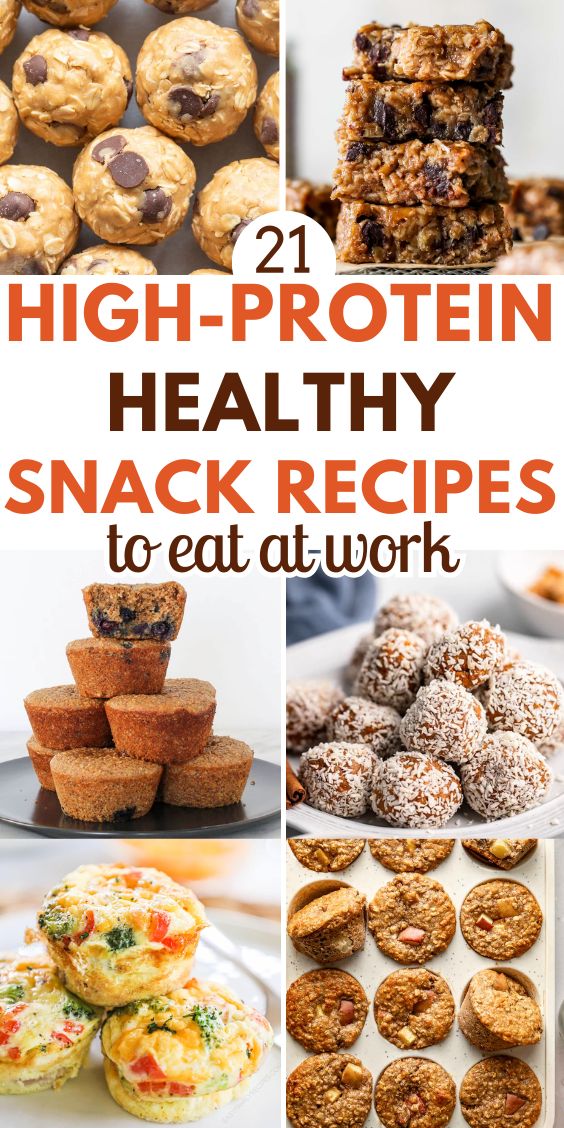 high protein work snacks
