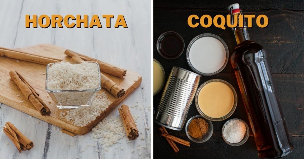 horchata vs coquito