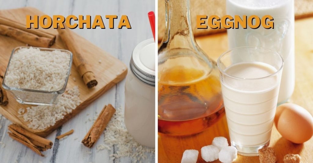 horchata vs eggnog
