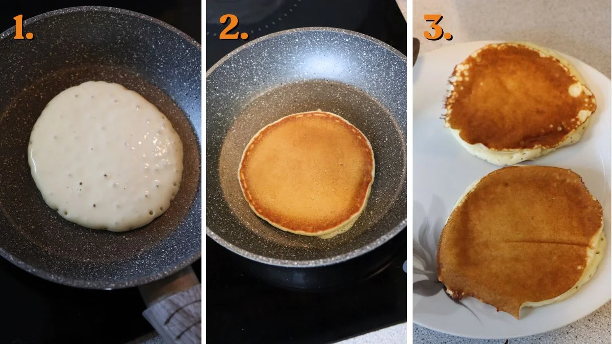how to bake pancakes from scratch
