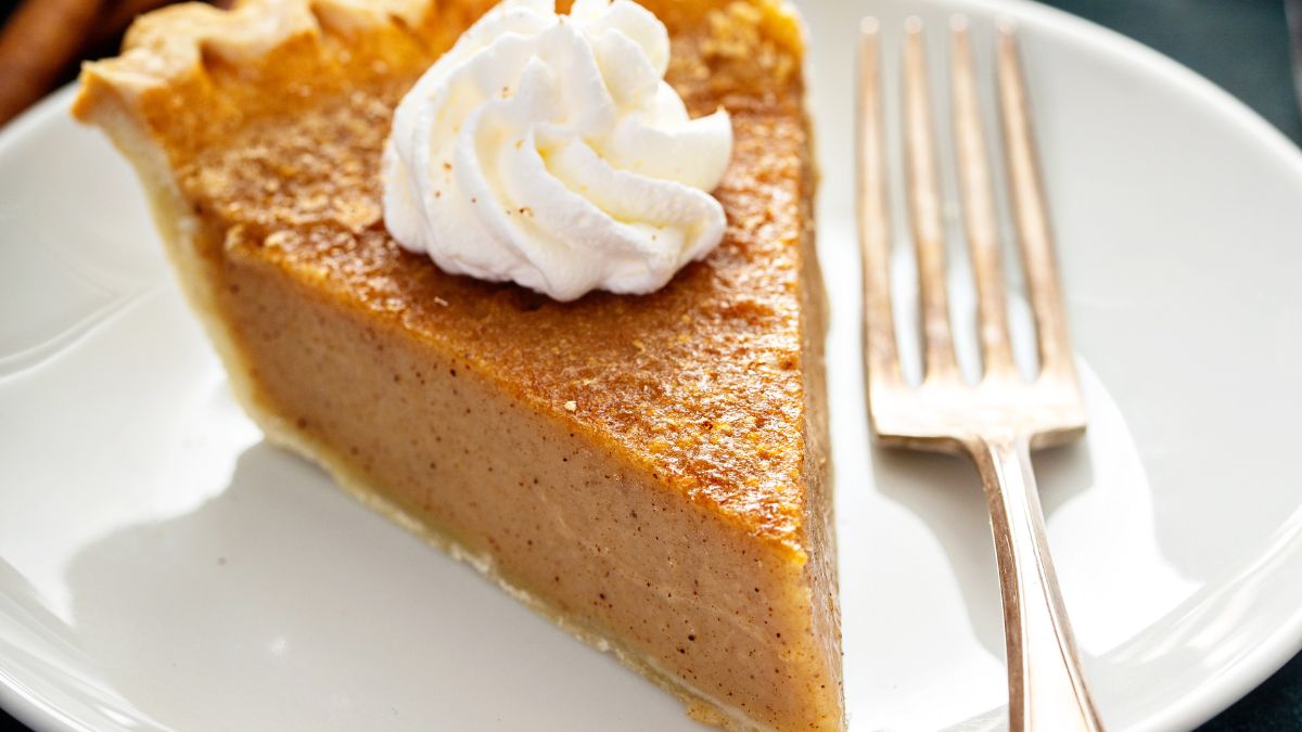 how to eat the pumpkin pie
