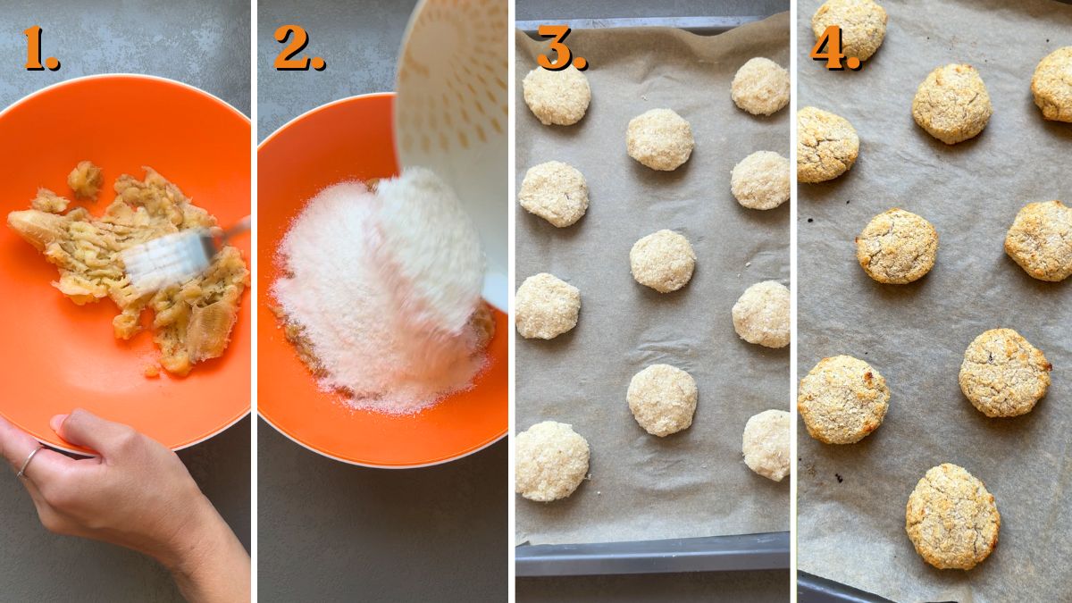 how to make 2 ingredient cookies low carb