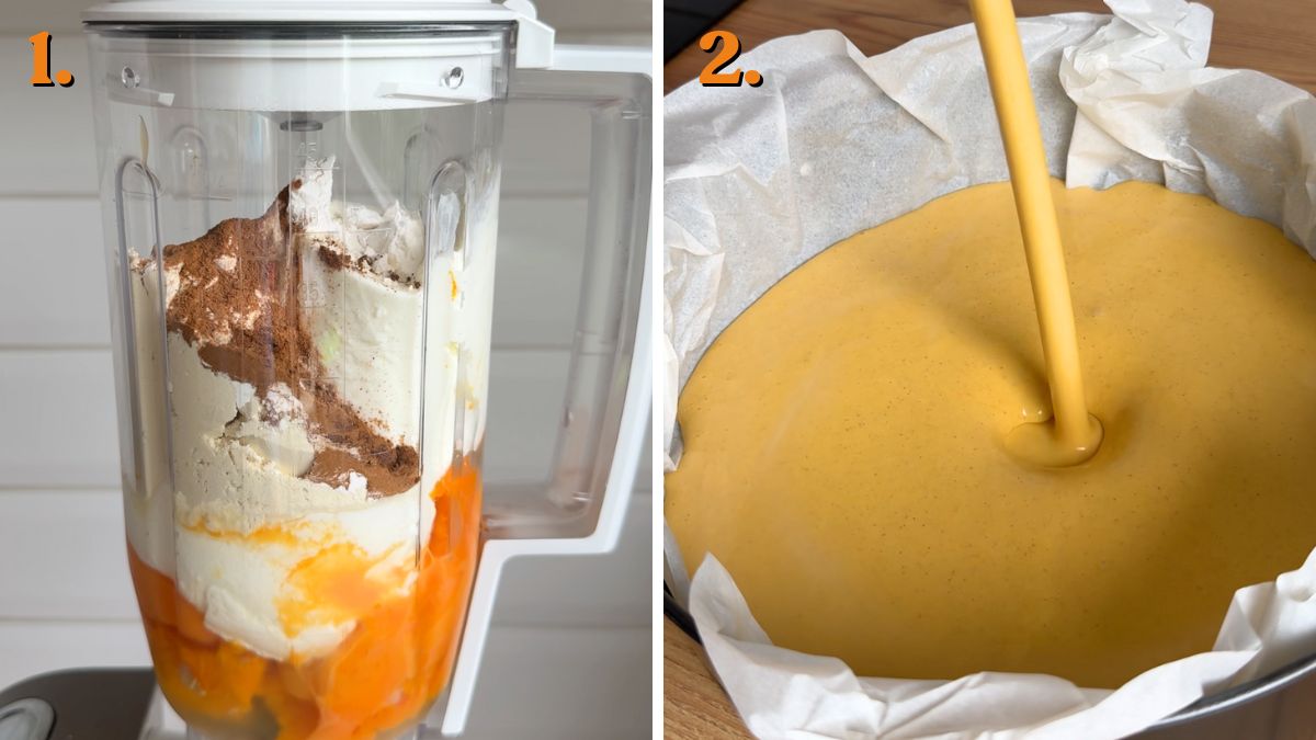 how to make healthy pumpkin cheesecake high protein