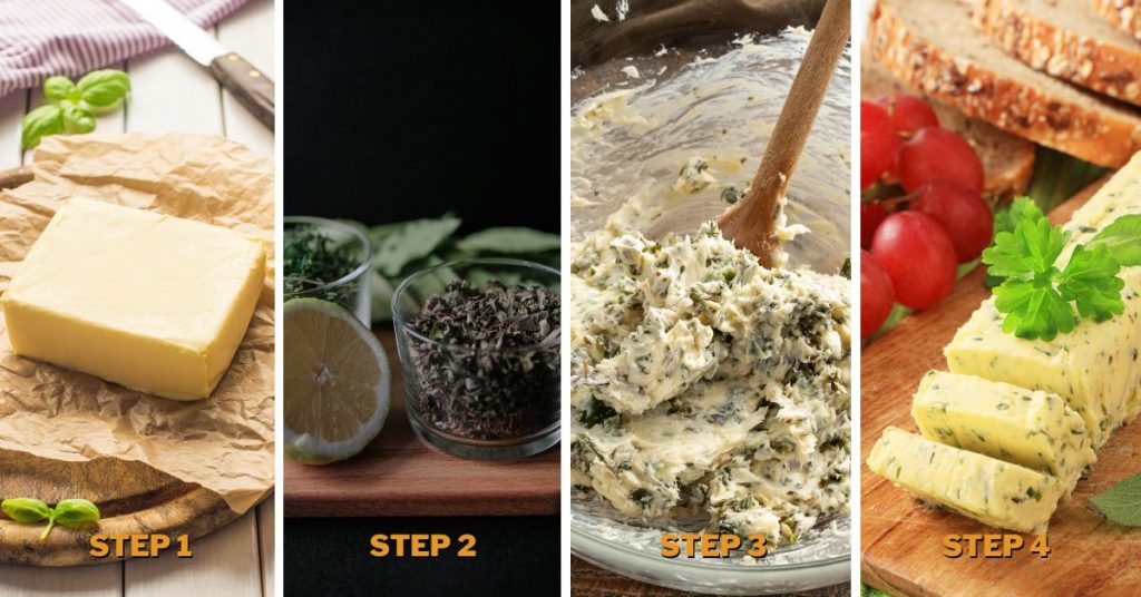 how to make herb butter with dried herbs