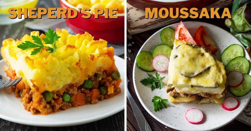 Shepherds pie vs Moussaka
