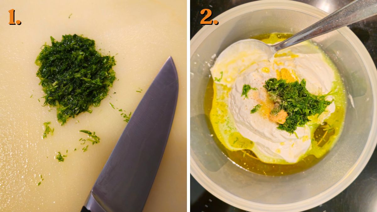 white dill sauce for salmon recipe