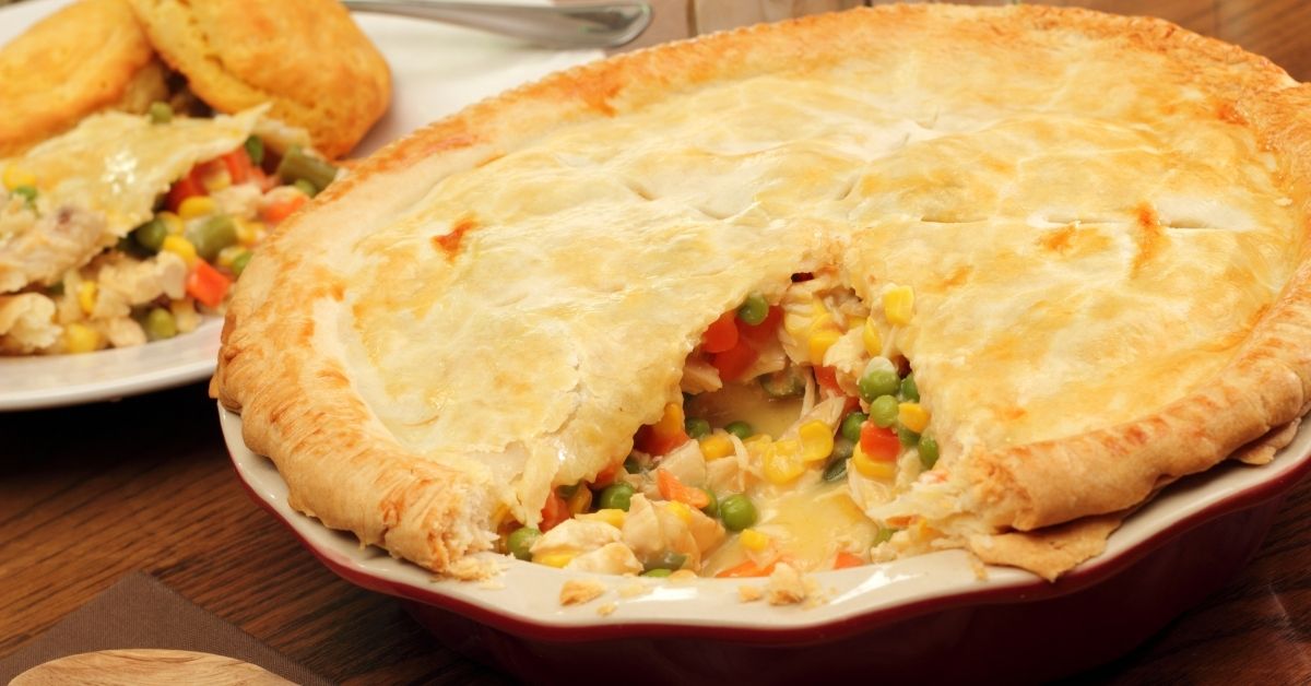 how to reheat chicken pot pie
