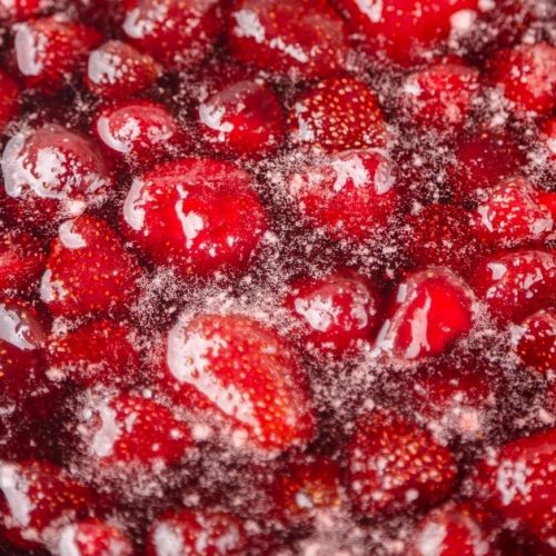 how to use strawberry glaze