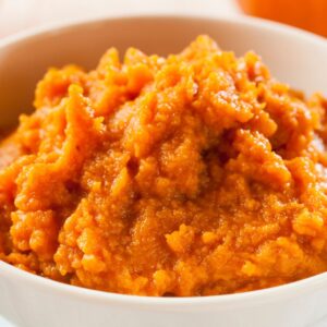 improved pumpkin puree from a can