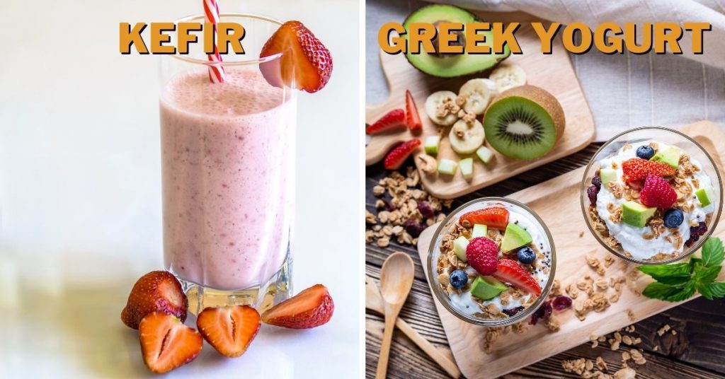 kefir vs greek yogurt