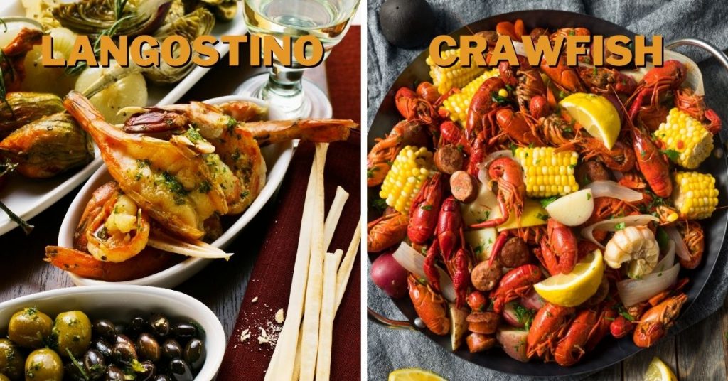 langostino vs crawfish