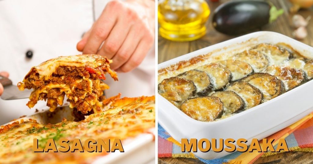 lasagna vs moussaka