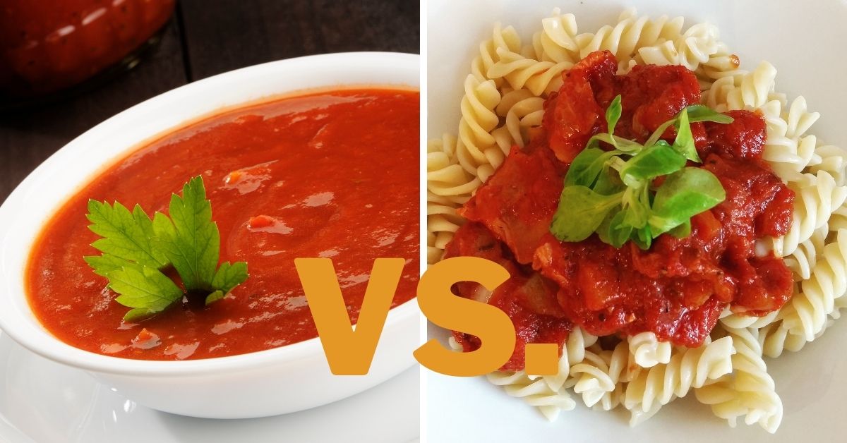 marinara sauce vs pasta sauce