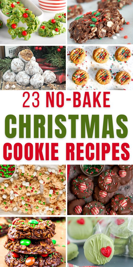 no bake Christmas Cookie Recipes