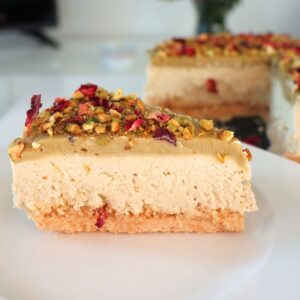 no bake pistachio cheesecake