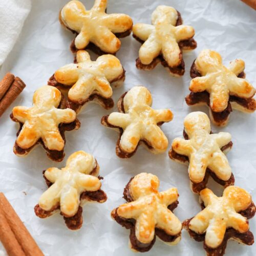 nutella gingerbread men