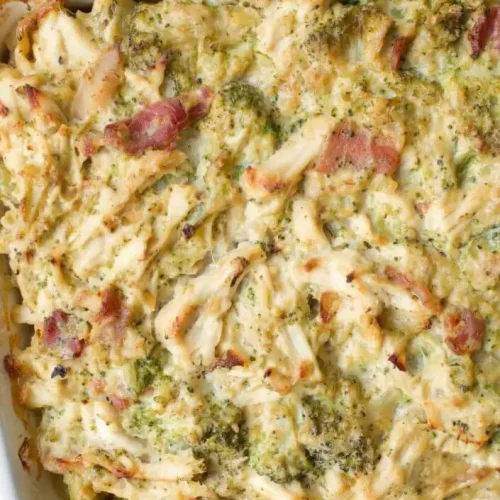 paleo chicken broccoli casserole every last bite