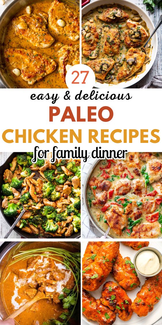 paleo chicken recipes