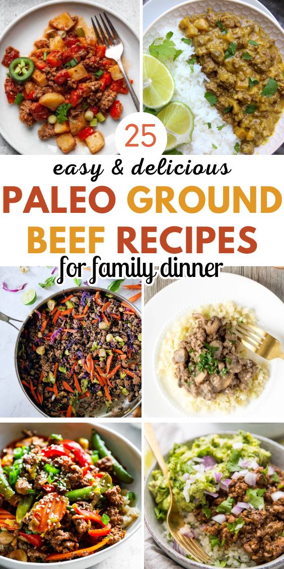 paleo ground beef easy recipes