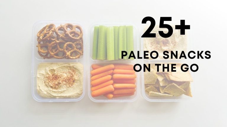 Delicious Paleo Snacks On The Go