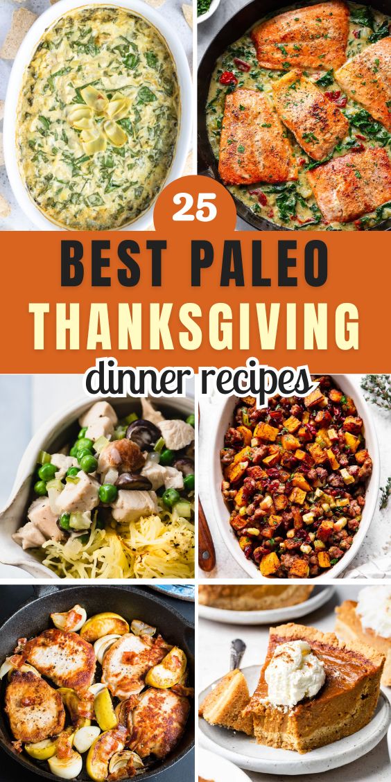 paleo thanksgiving dishes
