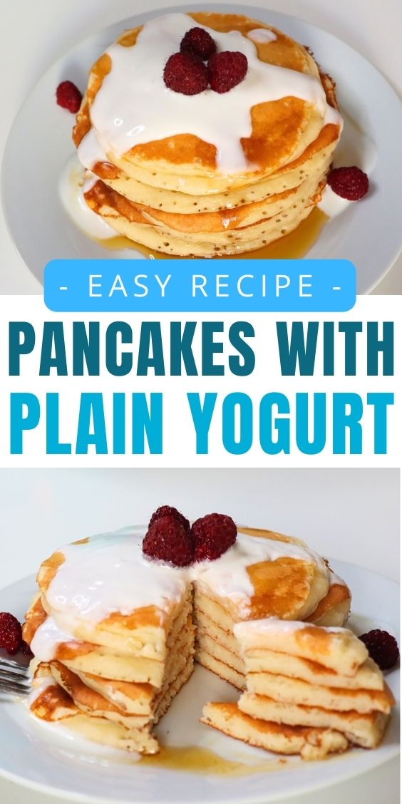 pancakes with plain yogurt