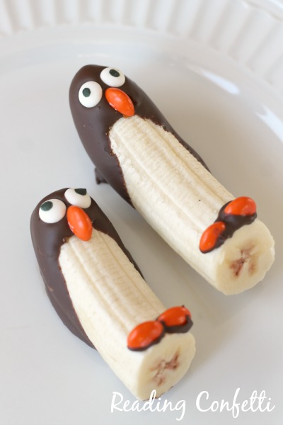 penguin frozen bananas 1
