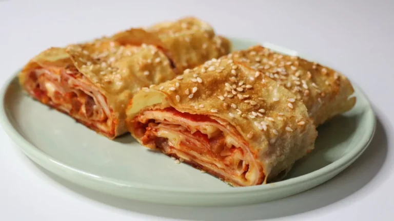 Phyllo Dough Pizza Rolls Recipe