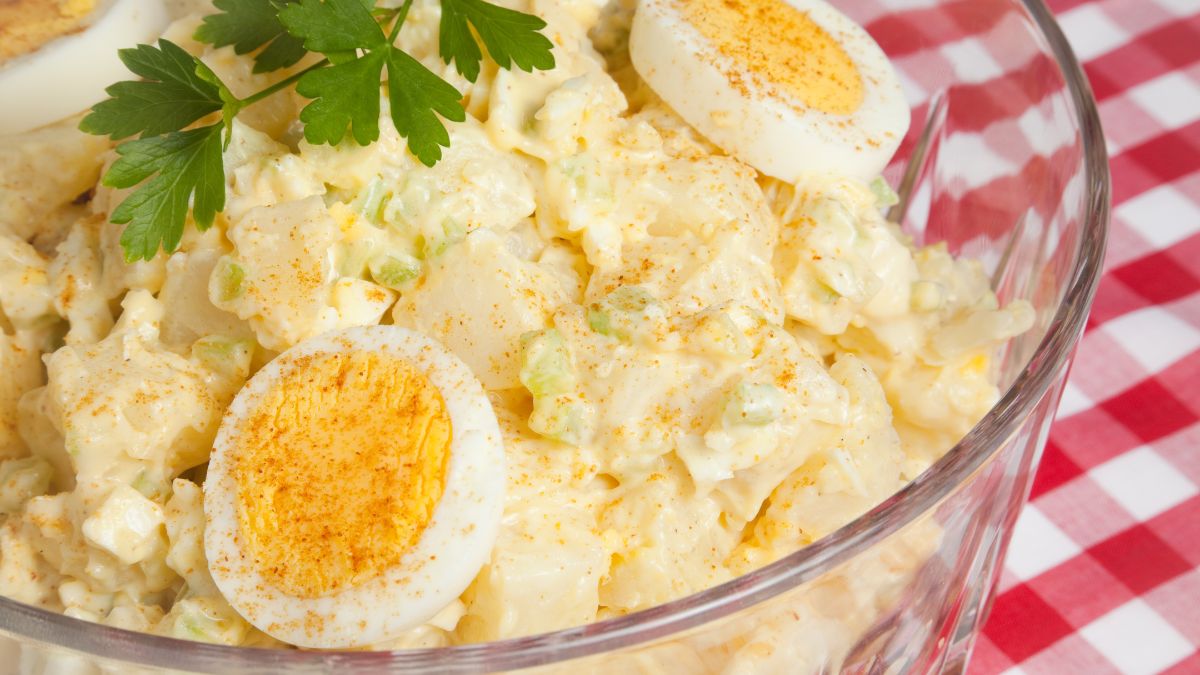 potato With Deviled Eggs