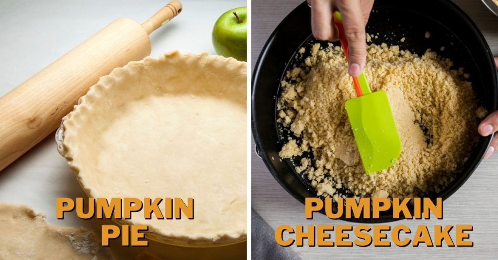 pumpkin pie vs pumpkin cheesecake