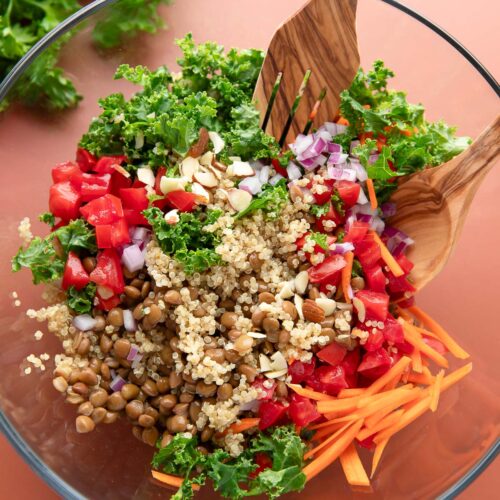 quinoa lentil salad recipe