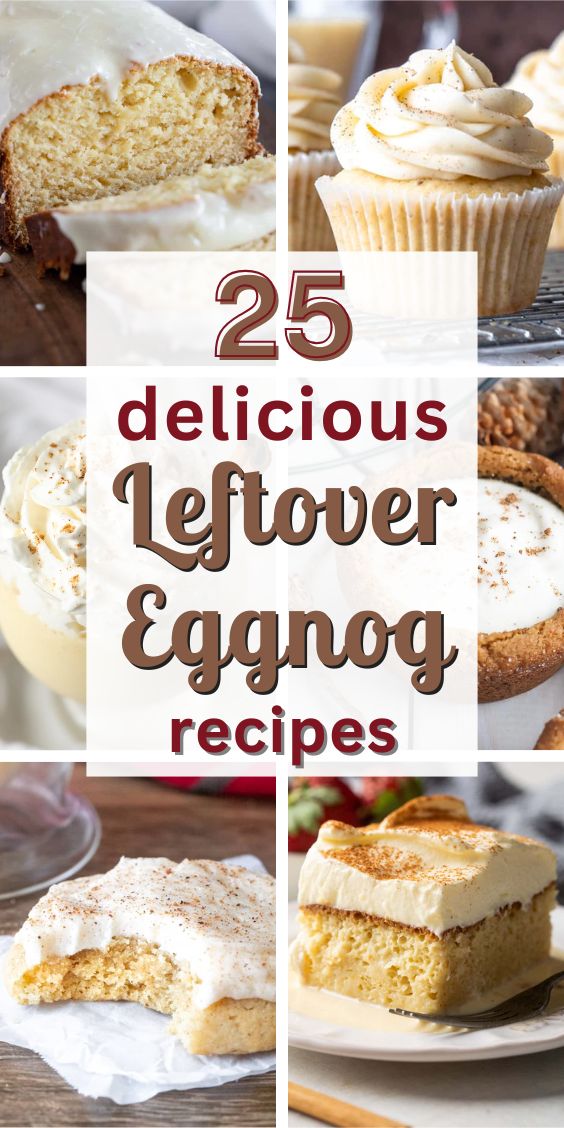 recipes with leftover eggnog