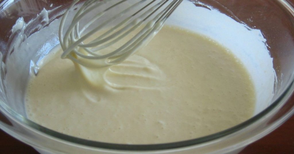 refrigerating and resting crepe batter