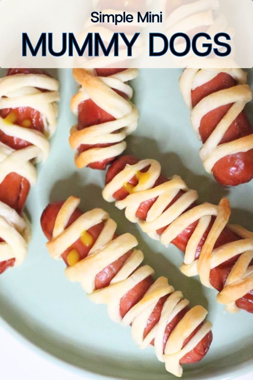 simple mini mummy dogs