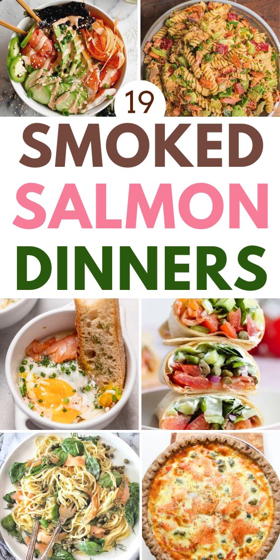 smoked salmon dinner recipes